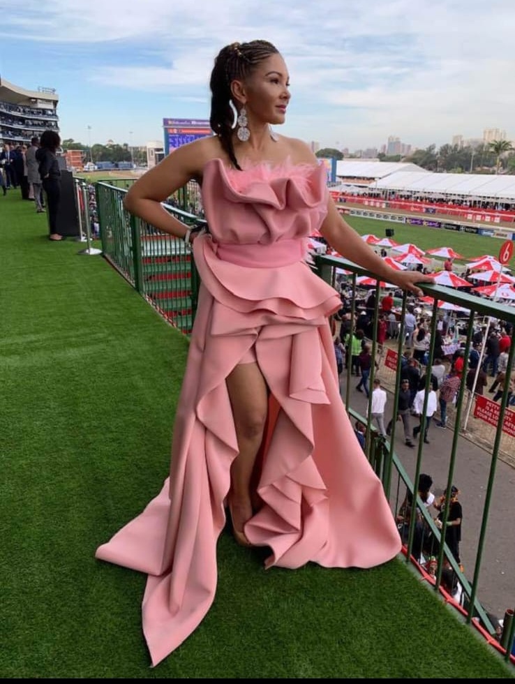 Women's occasion gown by Juliet Eron